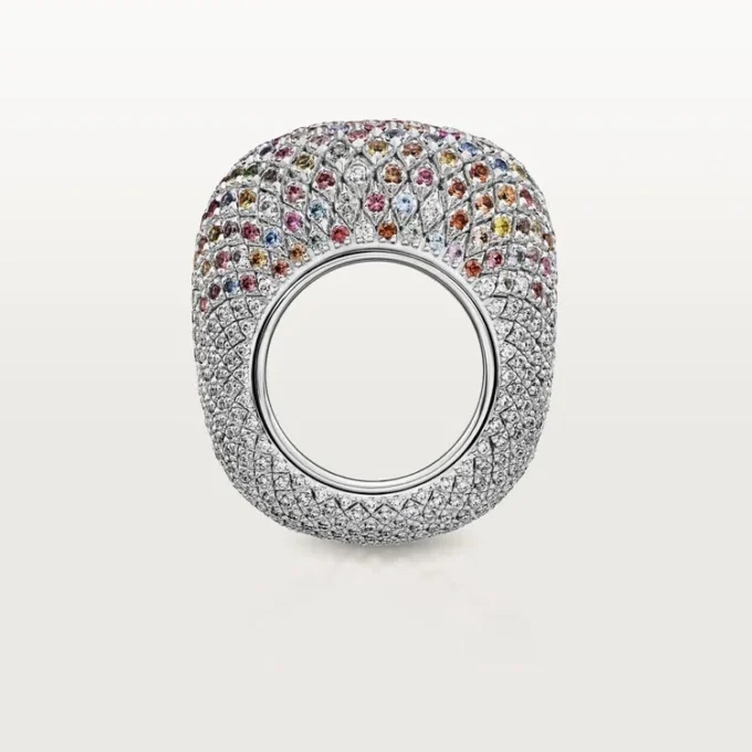 Cartier Libre Tuttitutti-ring, Umba-saffieren, diamanten
