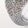 Cartier Libre Tuttitutti-ring, Umba-saffieren, diamanten