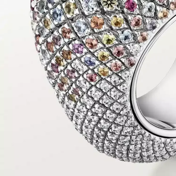 Cartier Libre Tuttitutti-ring, Umba-saffieren, diamanten