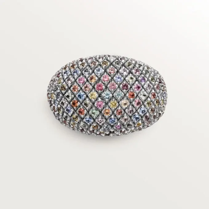 Cartier Libre Tuttitutti-ring, Umba-saffieren, diamanten