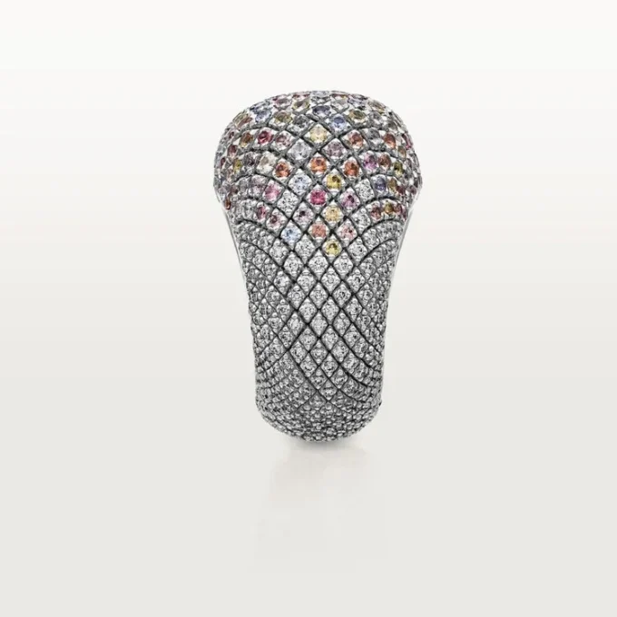 Cartier Libre Tuttitutti-ring, Umba-saffieren, diamanten
