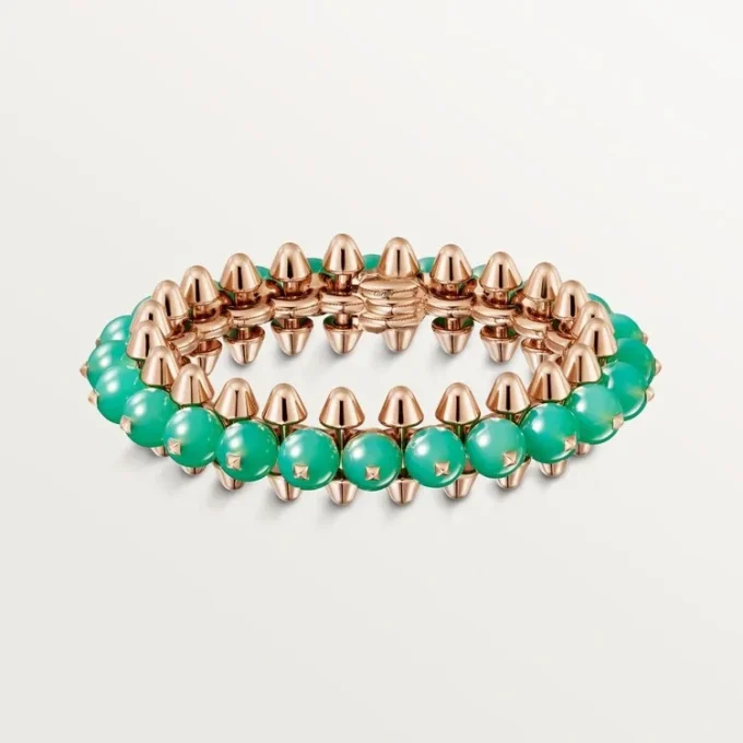 Clash De Cartier-armband, chrysopraas, extra groot model