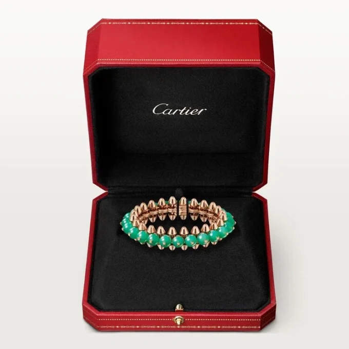 Clash De Cartier-armband, chrysopraas, extra groot model