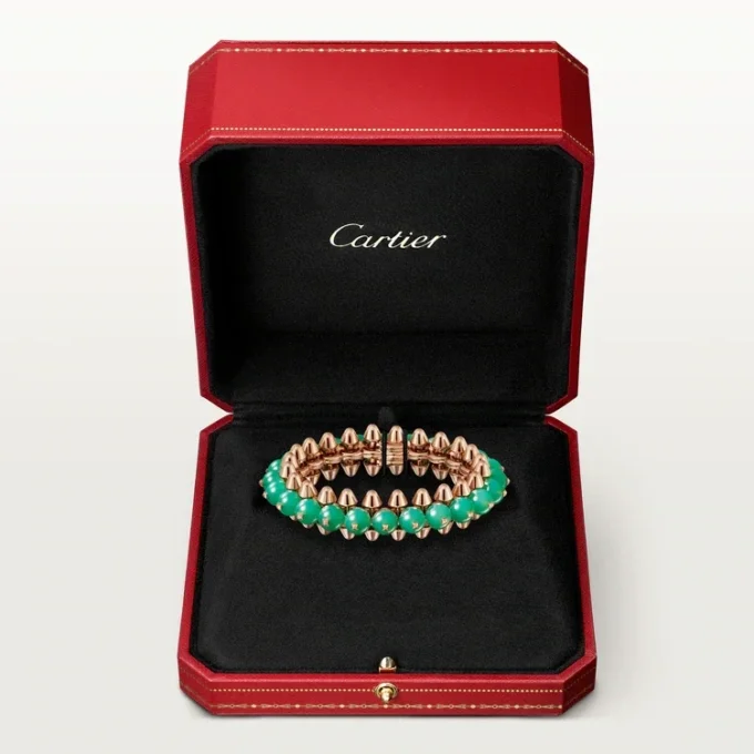 Clash De Cartier-armband, chrysopraas, extra groot model