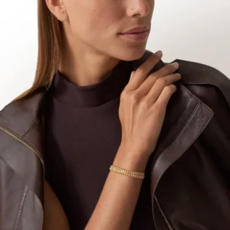 Clash De Cartier-armband, flexibel, dubbele rij