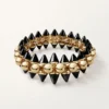 Clash De Cartier-armband, flexibel, extra groot model, onyx