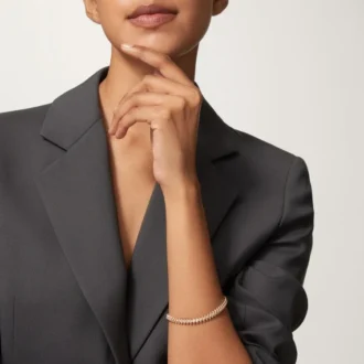 Clash De Cartier-armband, flexibel, klein model, bezet