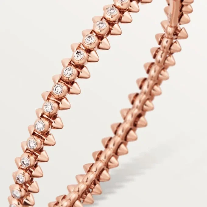 Clash De Cartier-armband, middelgroot model, diamanten