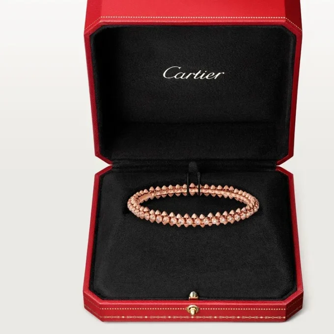 Clash De Cartier-armband, middelgroot model, diamanten