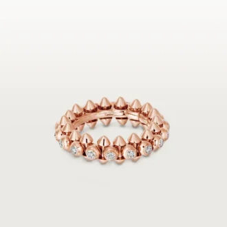 Clash De Cartier – Diamanten pavé-ring in roségoud | Cartier Us