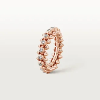 Clash De Cartier – Diamanten pavé-ring in roségoud | Cartier Us