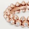 Clash De Cartier – Diamanten pavé-ring in roségoud | Cartier Us