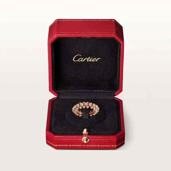 Clash De Cartier – Diamanten pavé-ring in roségoud | Cartier Us