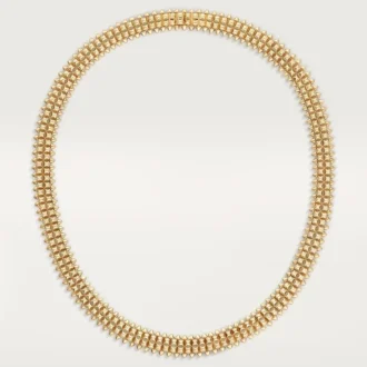 Clash De Cartier-halsketting, flexibel, dubbele rij