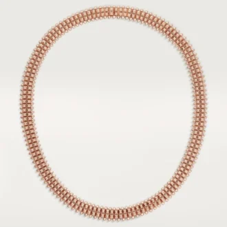 Clash De Cartier-halsketting, flexibel, dubbele rij