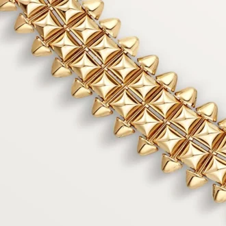 Clash De Cartier-halsketting, flexibel, dubbele rij
