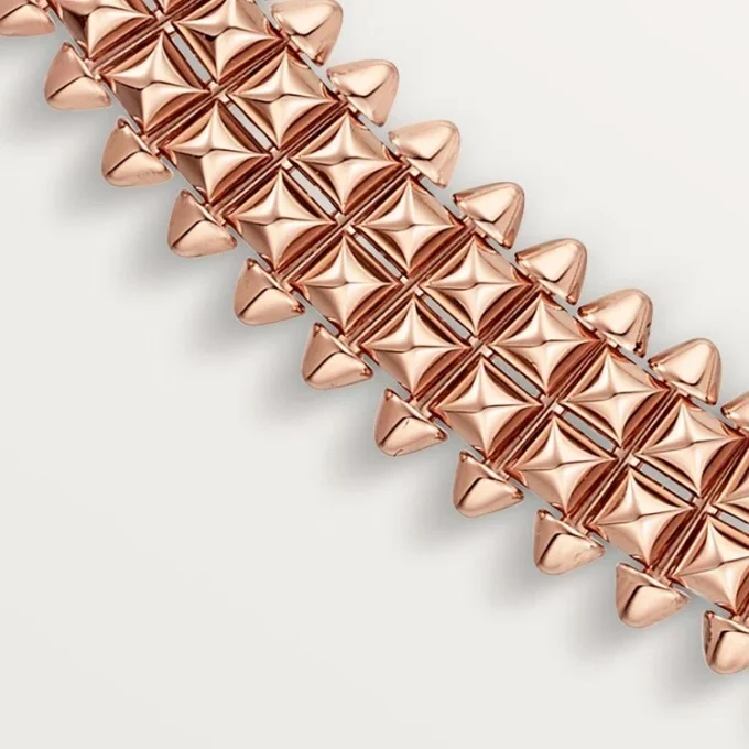 Clash De Cartier-halsketting, flexibel, dubbele rij