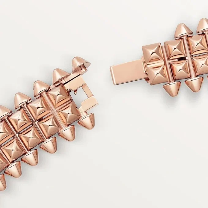 Clash De Cartier-halsketting, flexibel, dubbele rij