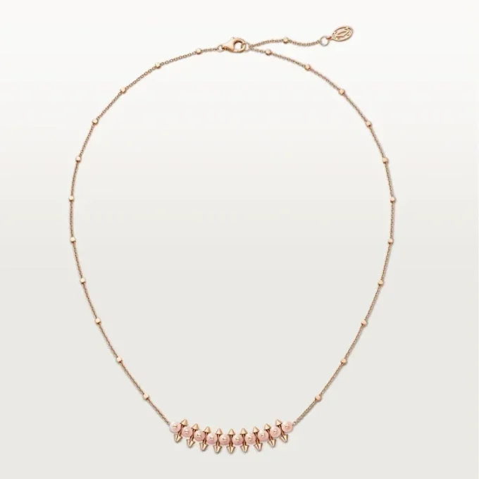 Clash De Cartier hanger, roze chalcedoon
