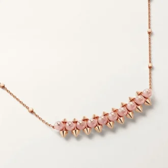 Clash De Cartier hanger, roze chalcedoon