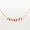 Clash De Cartier hanger, roze chalcedoon