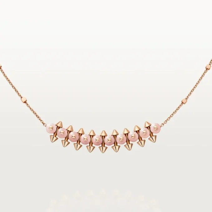 Clash De Cartier hanger, roze chalcedoon