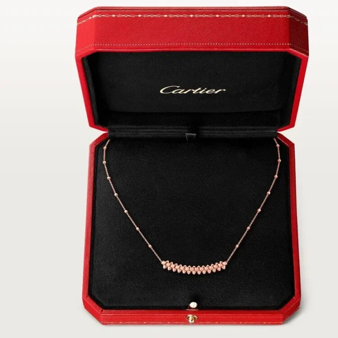 Clash De Cartier hangerketting – roségoud, klein | Cartier Us