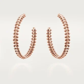Clash De Cartier Hoop Oorbellen Klein Model – Roségoud – Cartier
