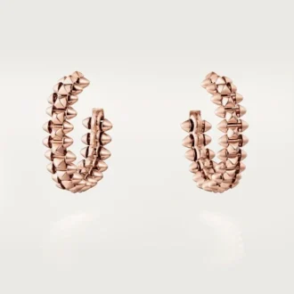 Clash De Cartier Hoop Oorbellen – Roségoud, Klein | Cartier Us