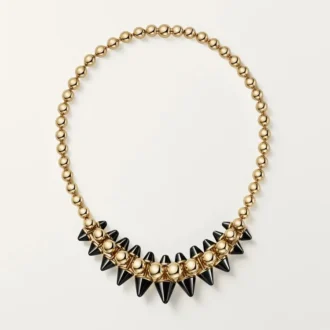 Clash De Cartier-ketting, flexibel, extra groot model, onyx