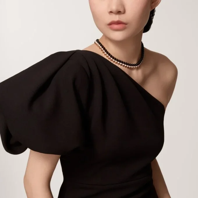 Clash De Cartier-ketting, flexibel, onyx, extra groot model, diamanten