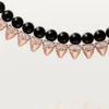 Clash De Cartier-ketting, flexibel, onyx, extra groot model, diamanten