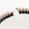 Clash De Cartier-ketting, flexibel, onyx, extra groot model, diamanten