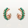 Clash De Cartier-oorbellen, agaat
