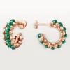 Clash De Cartier-oorbellen, agaat