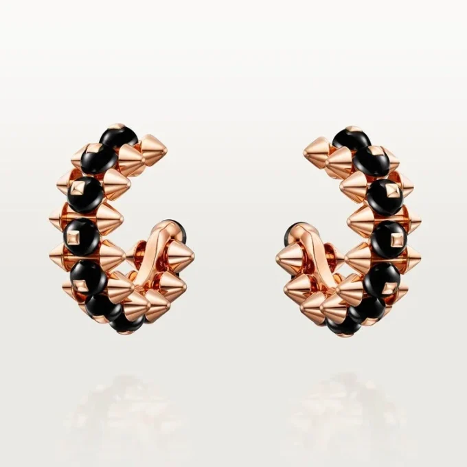 Clash De Cartier-oorbellen, onyx