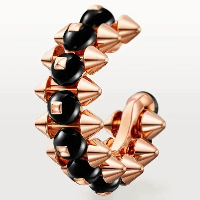 Clash De Cartier-oorbellen, onyx