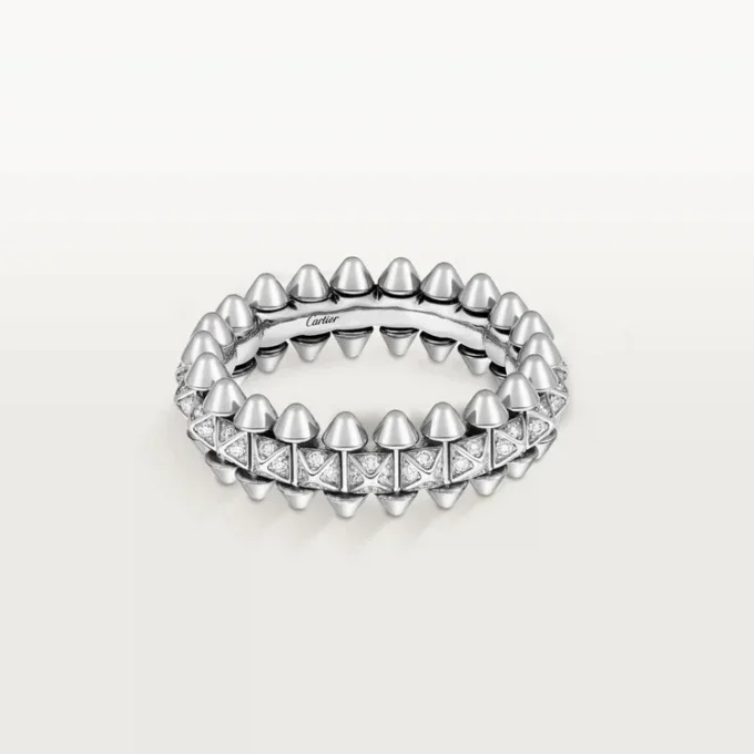 Clash De Cartier-ring, klein model, bezet met diamanten