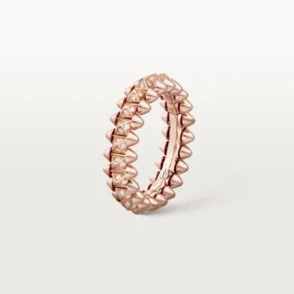 Clash De Cartier-ring, klein model, bezet met diamanten