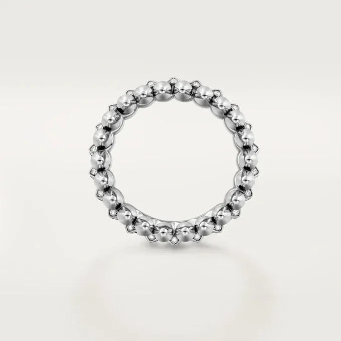 Clash De Cartier-ring, klein model, bezet met diamanten