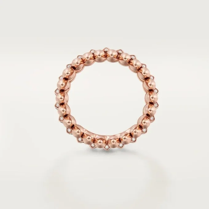 Clash De Cartier-ring, klein model, bezet met diamanten