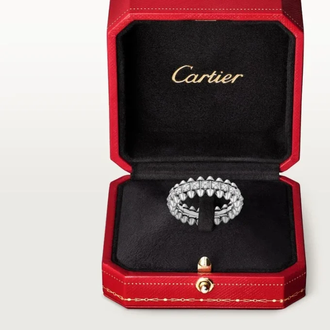 Clash De Cartier-ring, klein model, bezet met diamanten