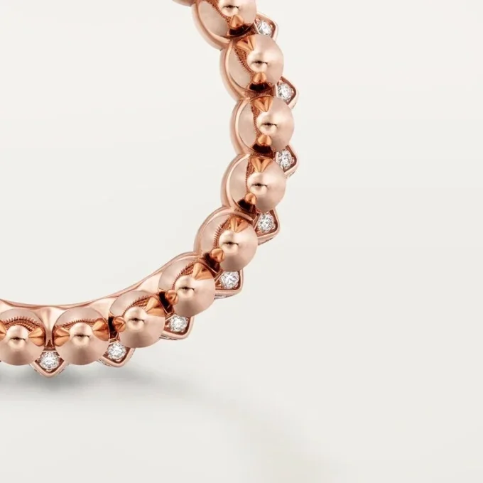 Clash De Cartier-ring, klein model, bezet met diamanten