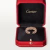 Clash De Cartier-ring, klein model, bezet met diamanten