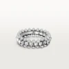 Clash De Cartier-ring, klein model – witgoud – Cartier