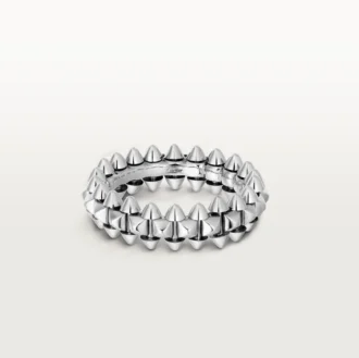 Clash De Cartier-ring, klein model – witgoud – Cartier