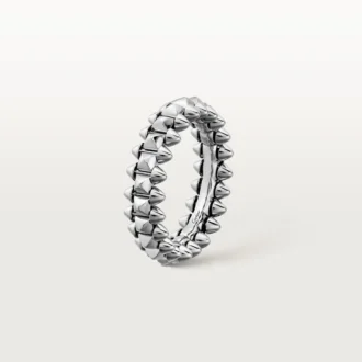Clash De Cartier-ring, klein model – witgoud – Cartier
