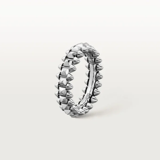 Clash De Cartier-ring, klein model – witgoud – Cartier