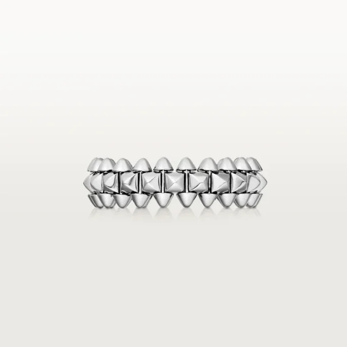 Clash De Cartier-ring, klein model – witgoud – Cartier