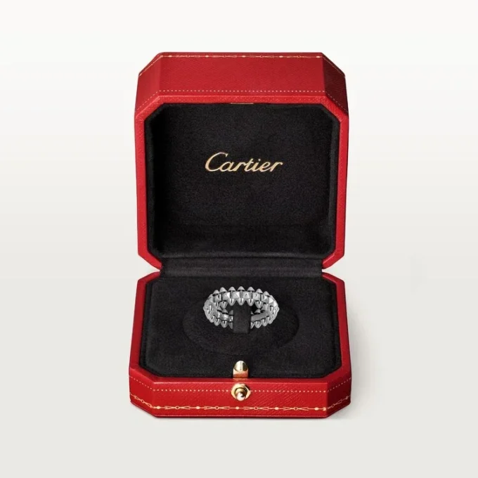 Clash De Cartier-ring, klein model – witgoud – Cartier